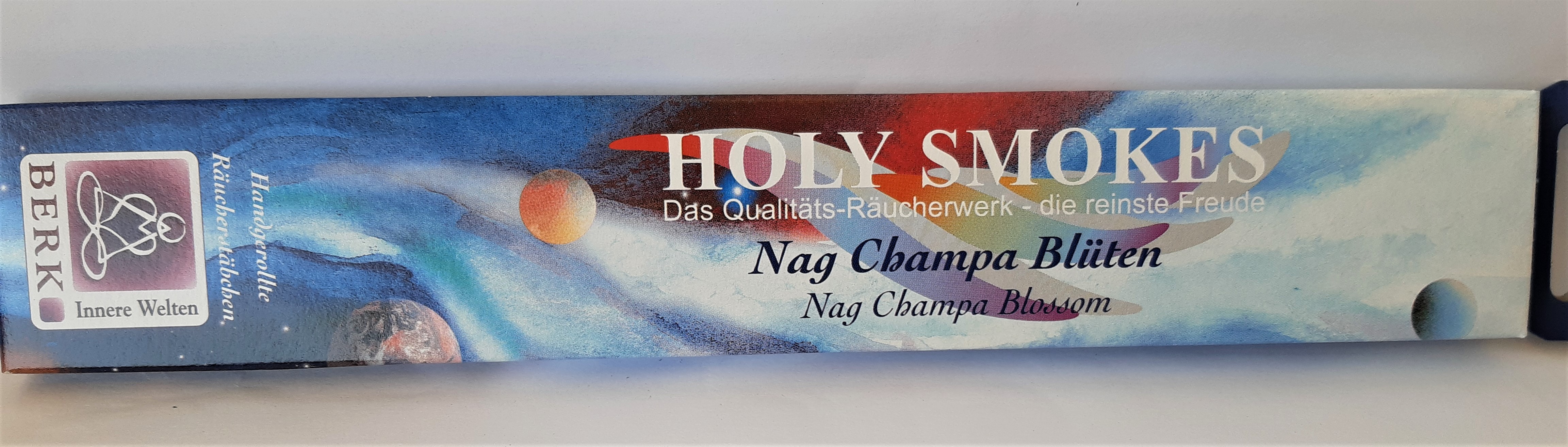 Nag Champa Blüten Holy Smokes Blue Line von Berk Esoterik Räucherstäbchen 